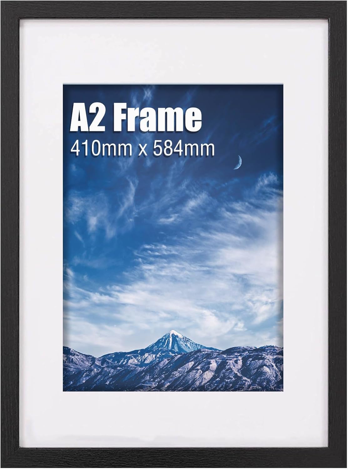 wyewye A2 Picture Frame, Special Wooden A2 Frames, Innovative A2 Photo Frame wit...