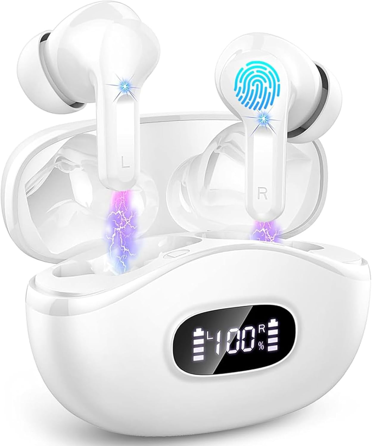 Wireless Earbuds, Unique Bluetooth 5.3 Headphones, Special In Ear Earphones 4 EN...