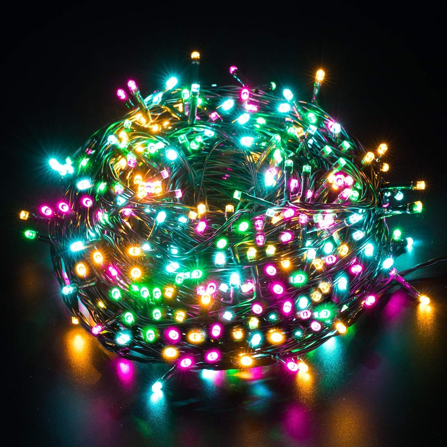 Elegear 100M 1000 LED Christmas Fairy Lights, Special Outdoor Waterproof String...