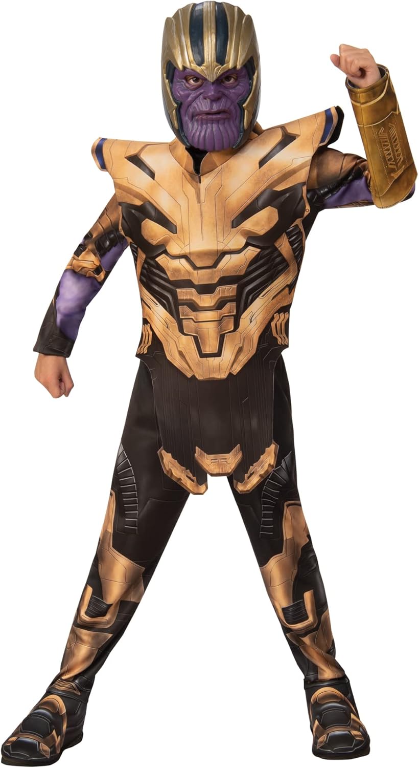 Rubie's Official Marvel Avengers Endgame Thanos Classic Childs Costume, Kids Sup...