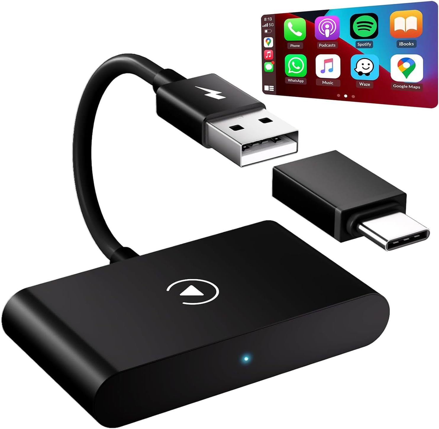 Apple Carplay Wireless Adapter UK, Special Wireless CarPlay Adaptor Dongle, Inno...