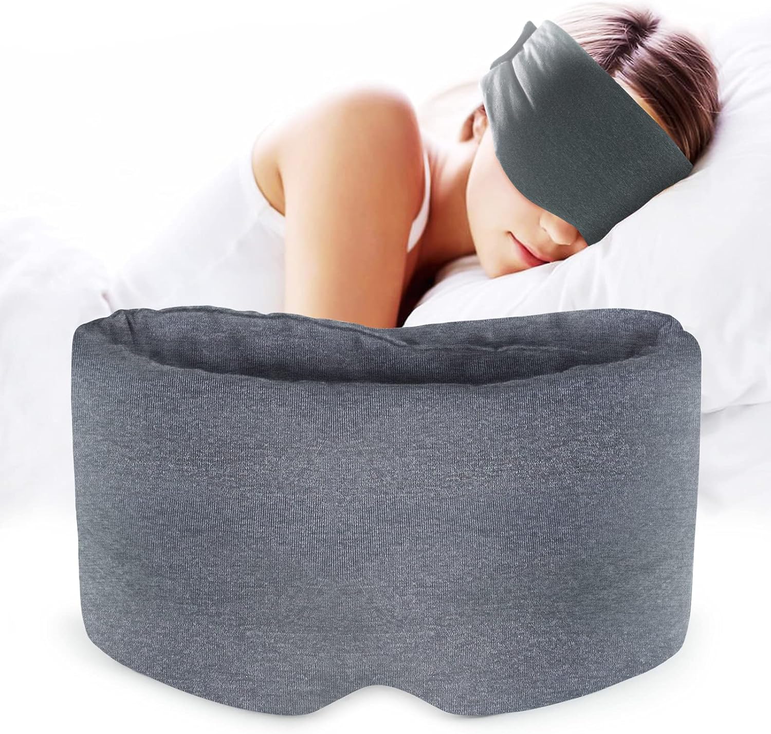 Sysrion Sleep Mask - Ultra Soft Comfortable Sleeping Mask for for Home Sleep Tra...