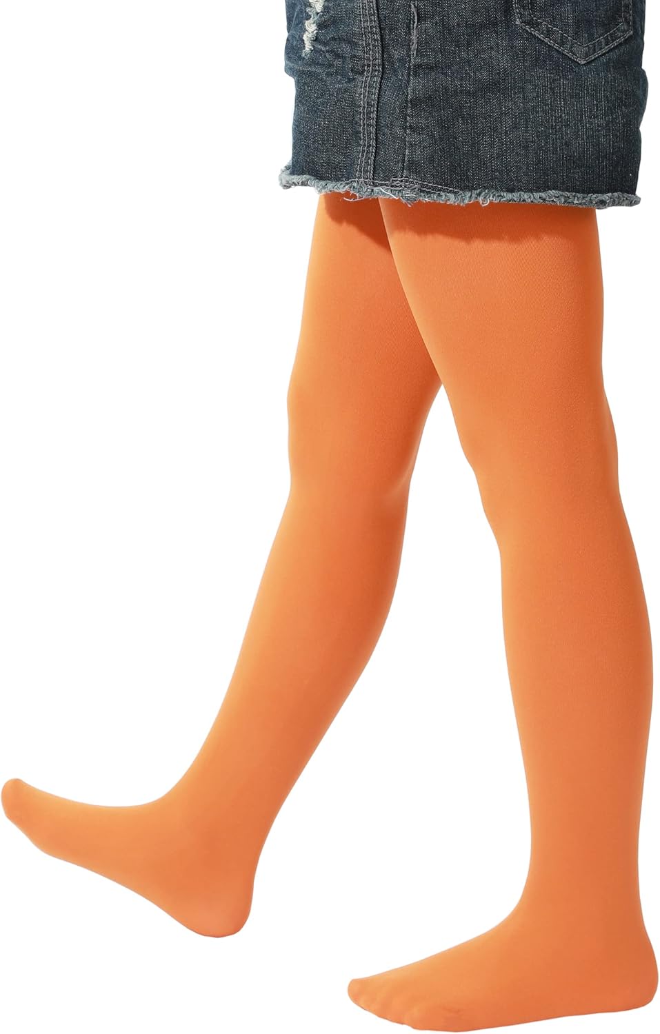 EVERSWE Girls Tights, Semi Opaque Footed Tights, Microfiber Dance Tights 40Den 1...