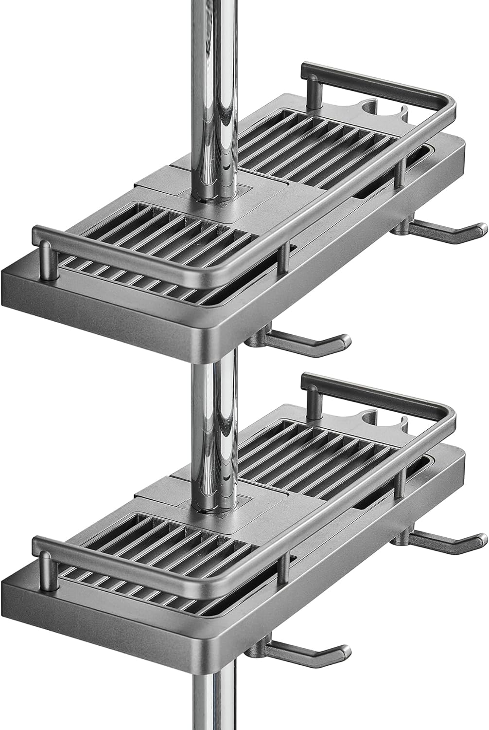 DUFU Shower Caddy No Drill 2Packs Shower Shelf Bathroom Shelf Shower Rack Organi...