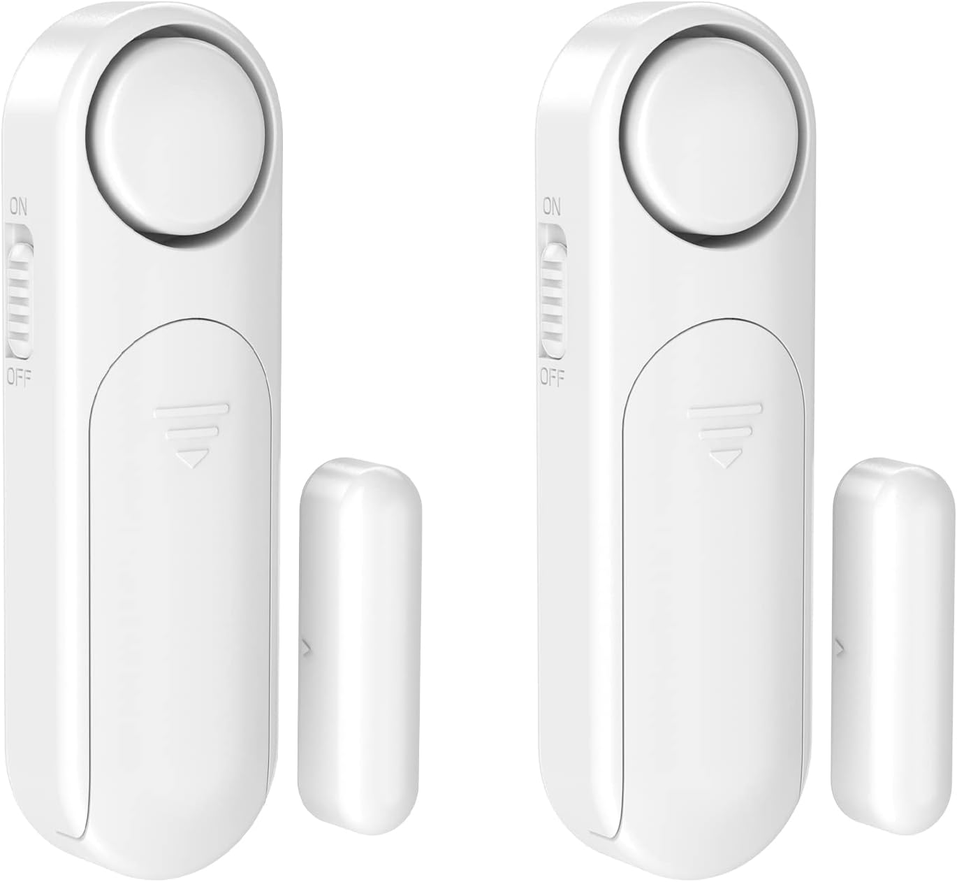 Door Alarm Sensor, 2 Pack SECRUI Wireless Window Door Open Contact Burglar Alarm...