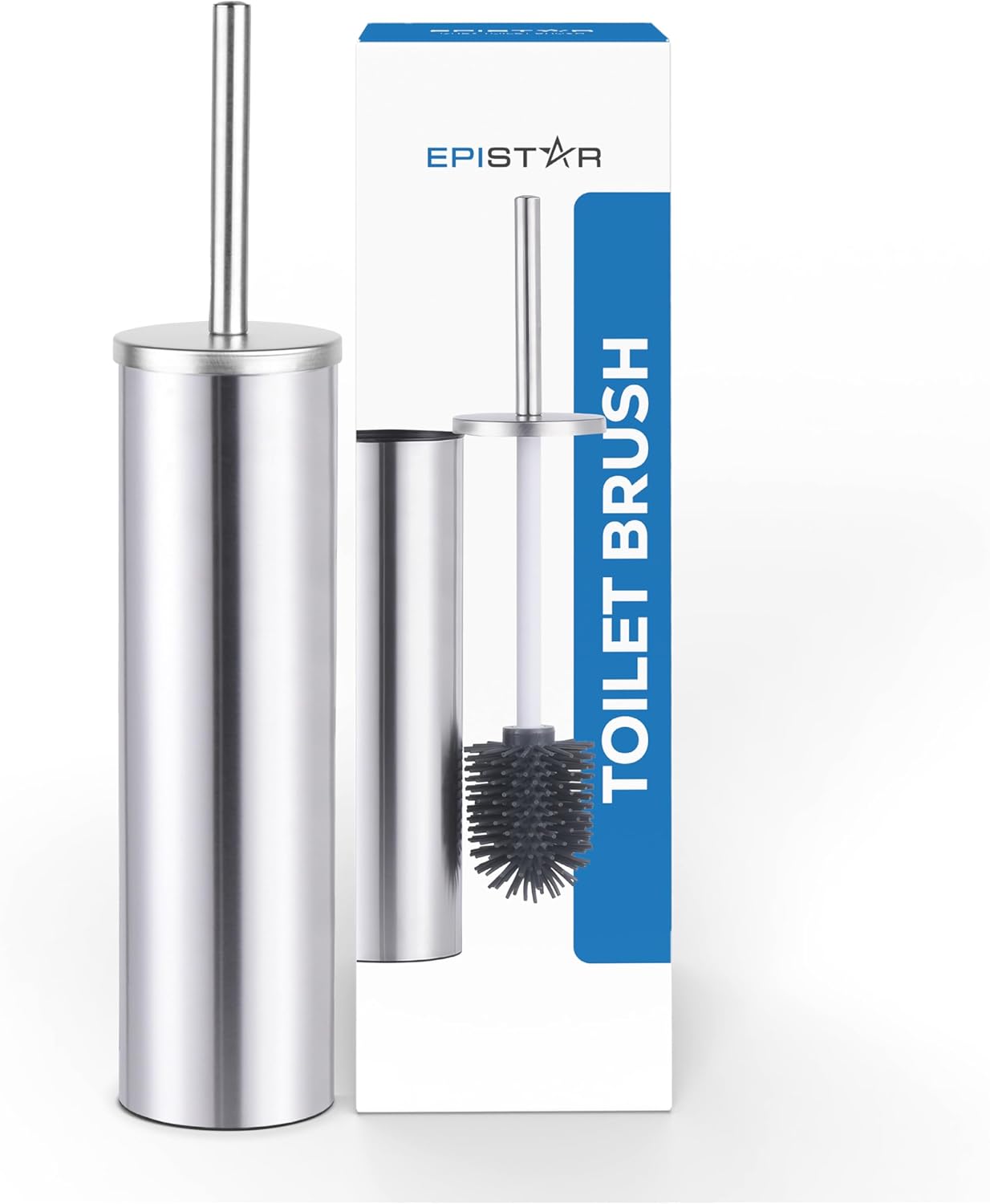 EPISTAR Silicone Toilet Brush, Special Toilet Cleaning Tool, Innovative Brush fo...
