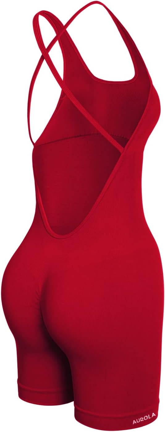 AUROLA Strapy Romper, Special One Piece Jumpsuit for Women Workout, Innovative Y...