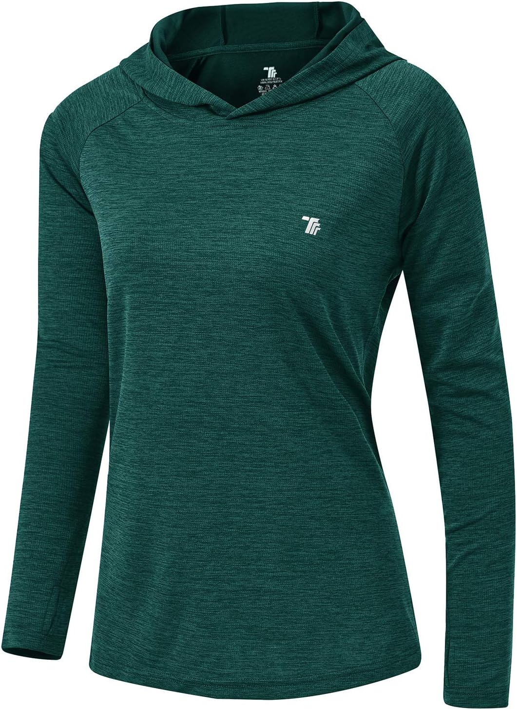 TBMPOY Womens UPF 50 Sun Protection Hoodie Shirt, Special Long Sleeve Fishing an...