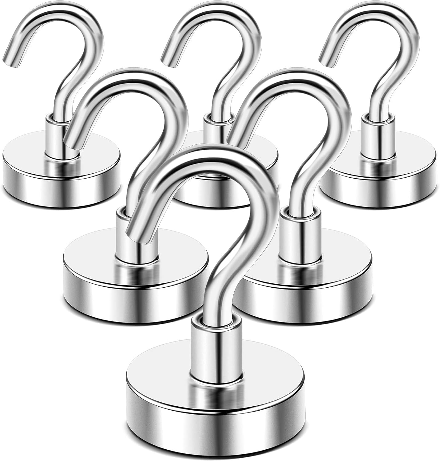 DIYMAG Strong Magnetic Hooks, Special Heavy Duty Magnets with Hook, Innovative 5...