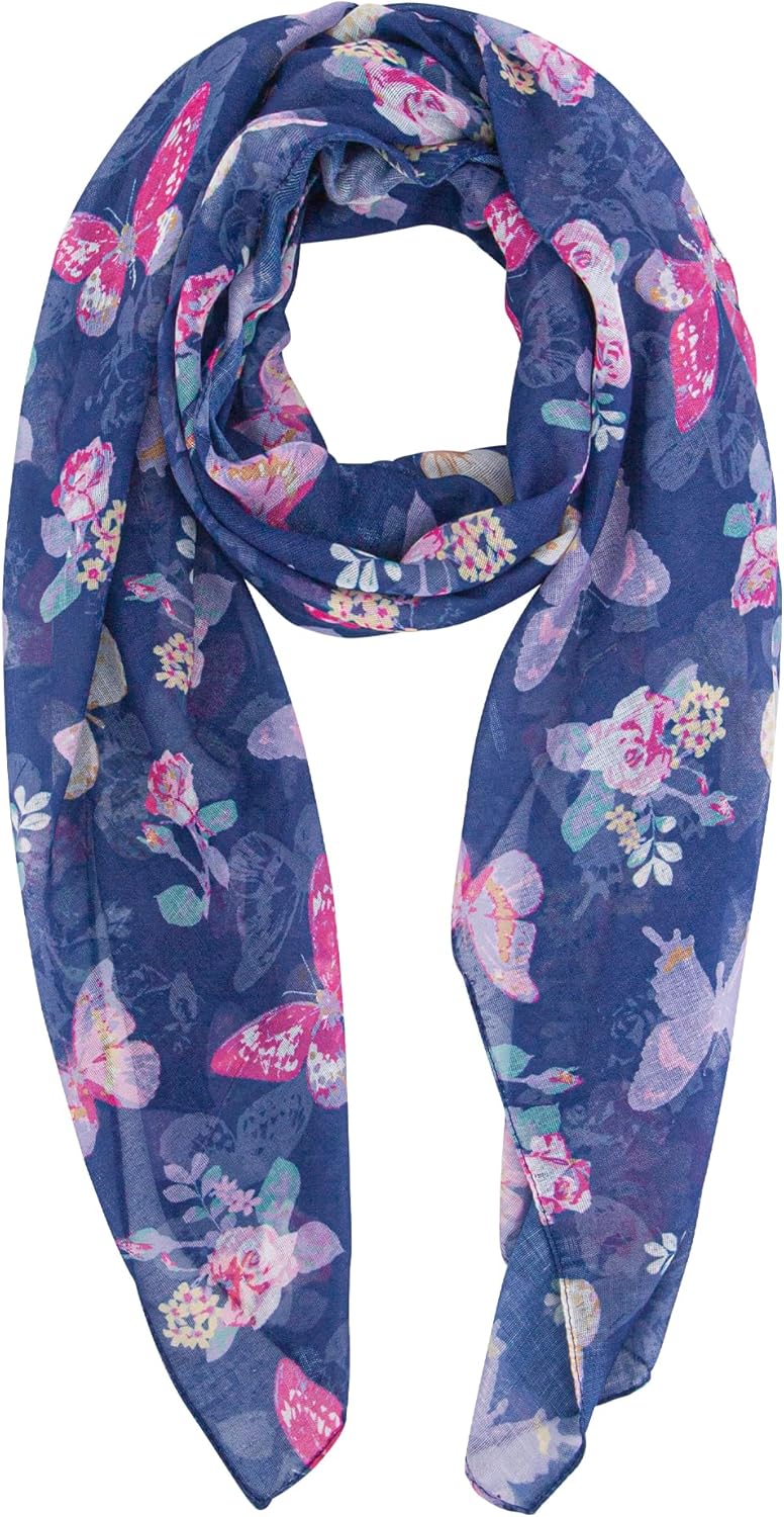 DiaryLook Ladies Women's Fashion, Special Bird Print Long Scarves, Innovative Fl...
