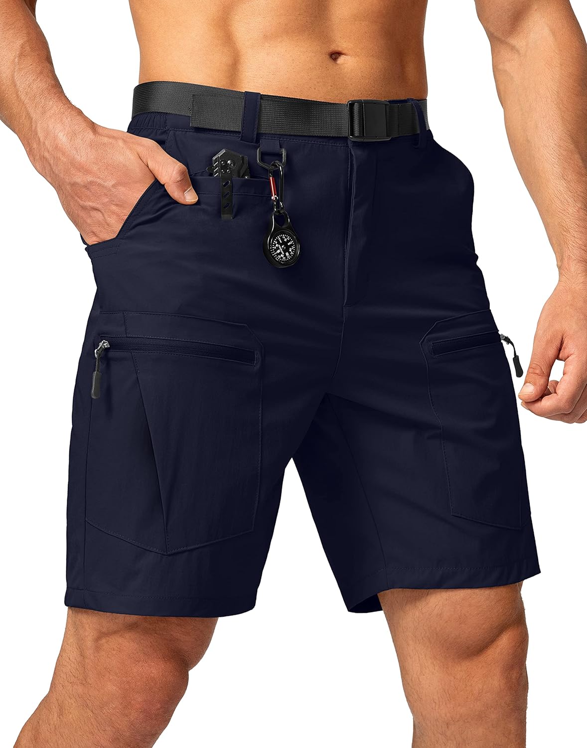 Men's Hiking Cargo Shorts, Special Stretch Quick Dry Outdoor Tactical Shorts for...
