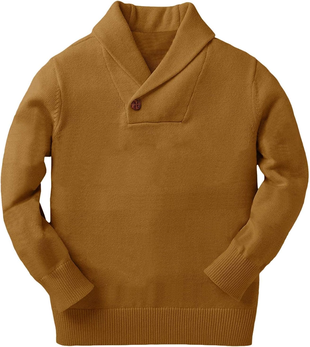 Ryannology Toddler Baby Boys Girls Sweater Shawl-Collar V Neck Pullover Sweaters...