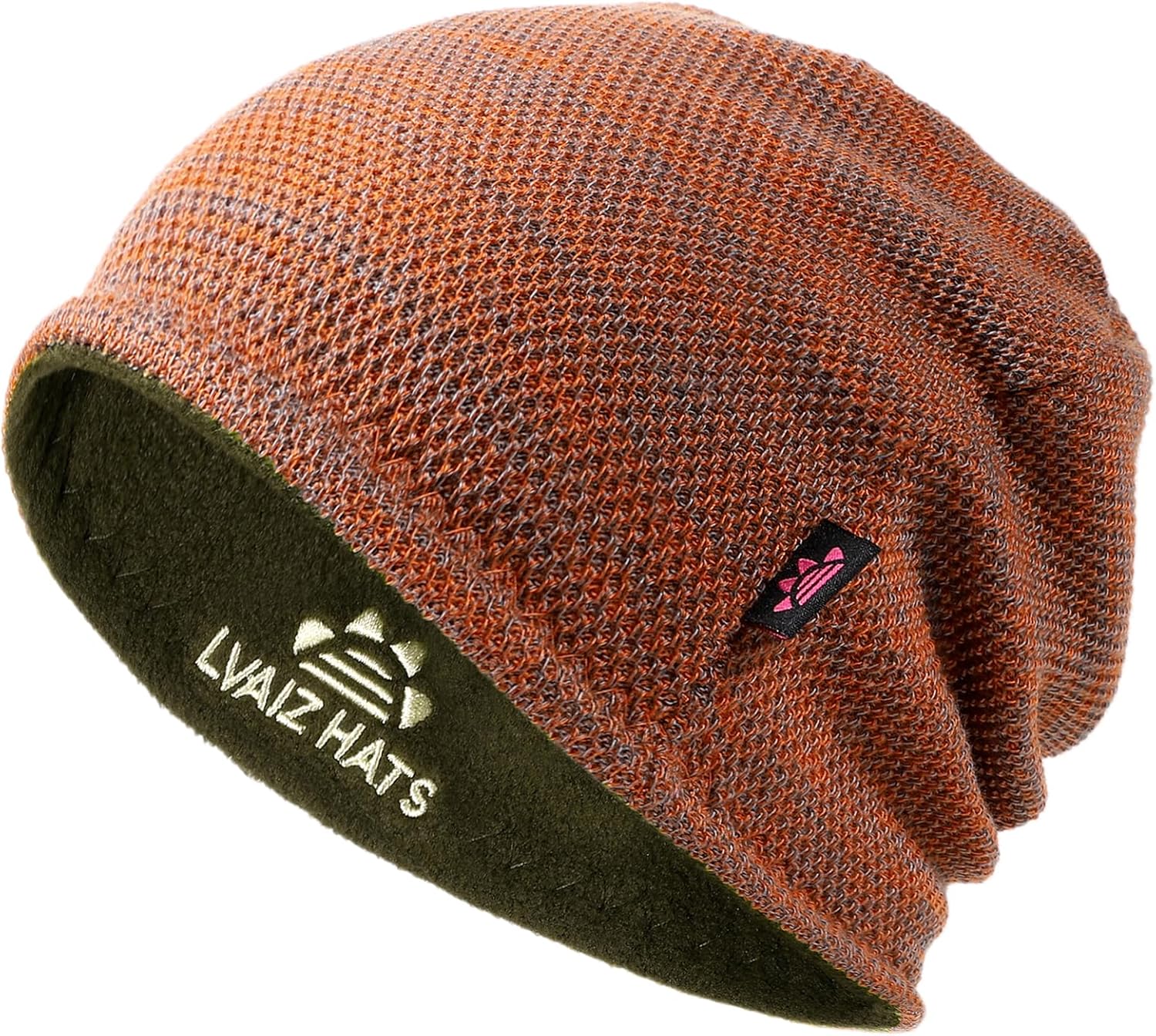 Lvaiz Mens Winter Beanie Hat, Special Warm Fleece Lined Skull Cap for Men, Innov...