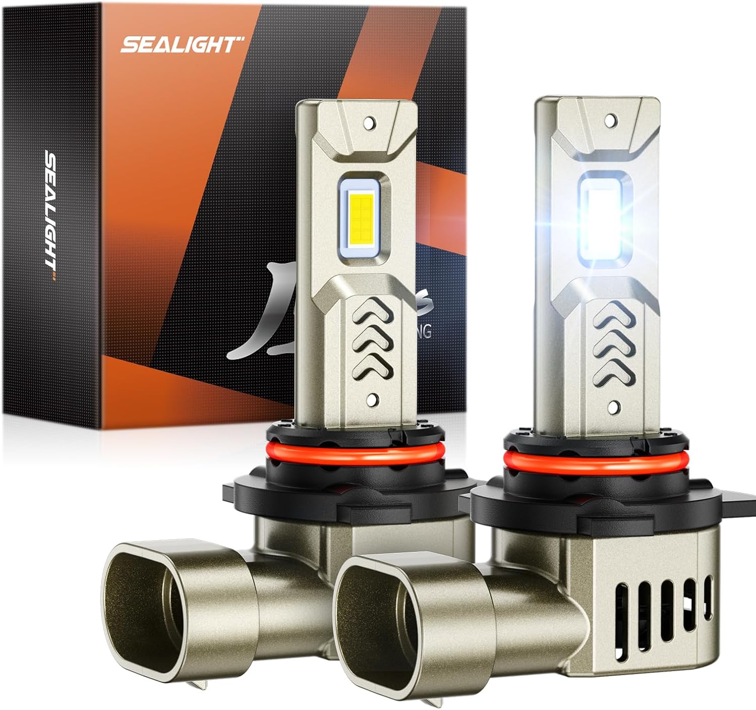 SEALIGHT 9012 Fog Bulbs, Super Bright Fog Lights with 34000LM, Innovative L2S Bu...