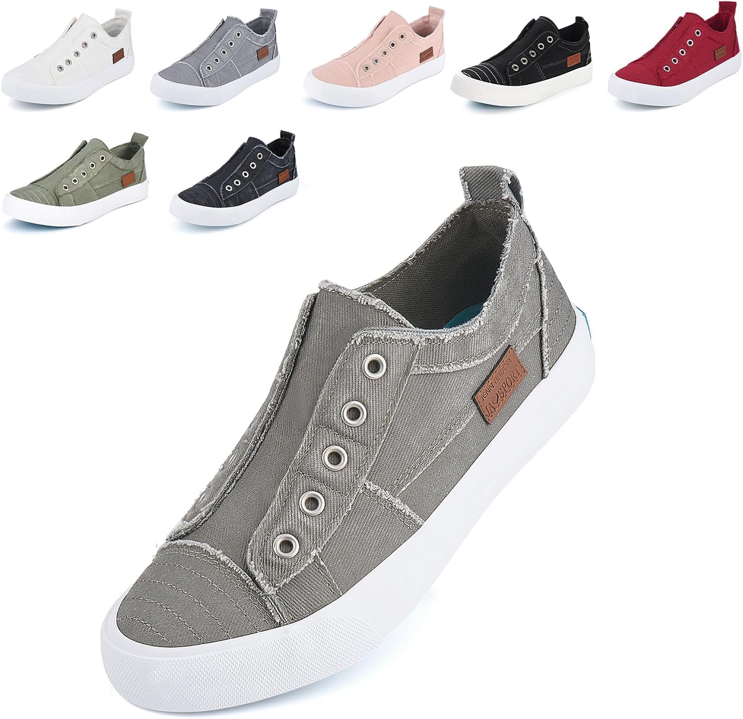 JENN ARDOR Sneakers, Special Slip On Fashion Shoes, Innovative No Laces Sneakers...