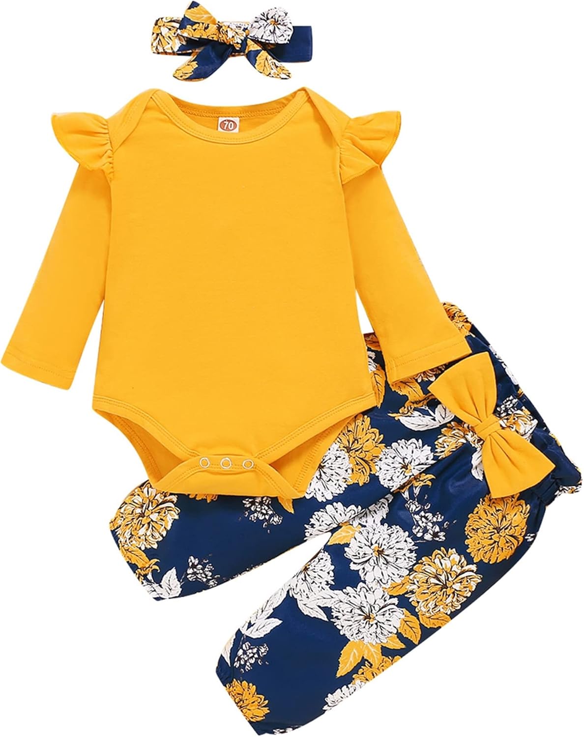 Infant Baby Girl Clothes, Special Newborn Girl Outfit, Cute Long Sleeve Romper P...