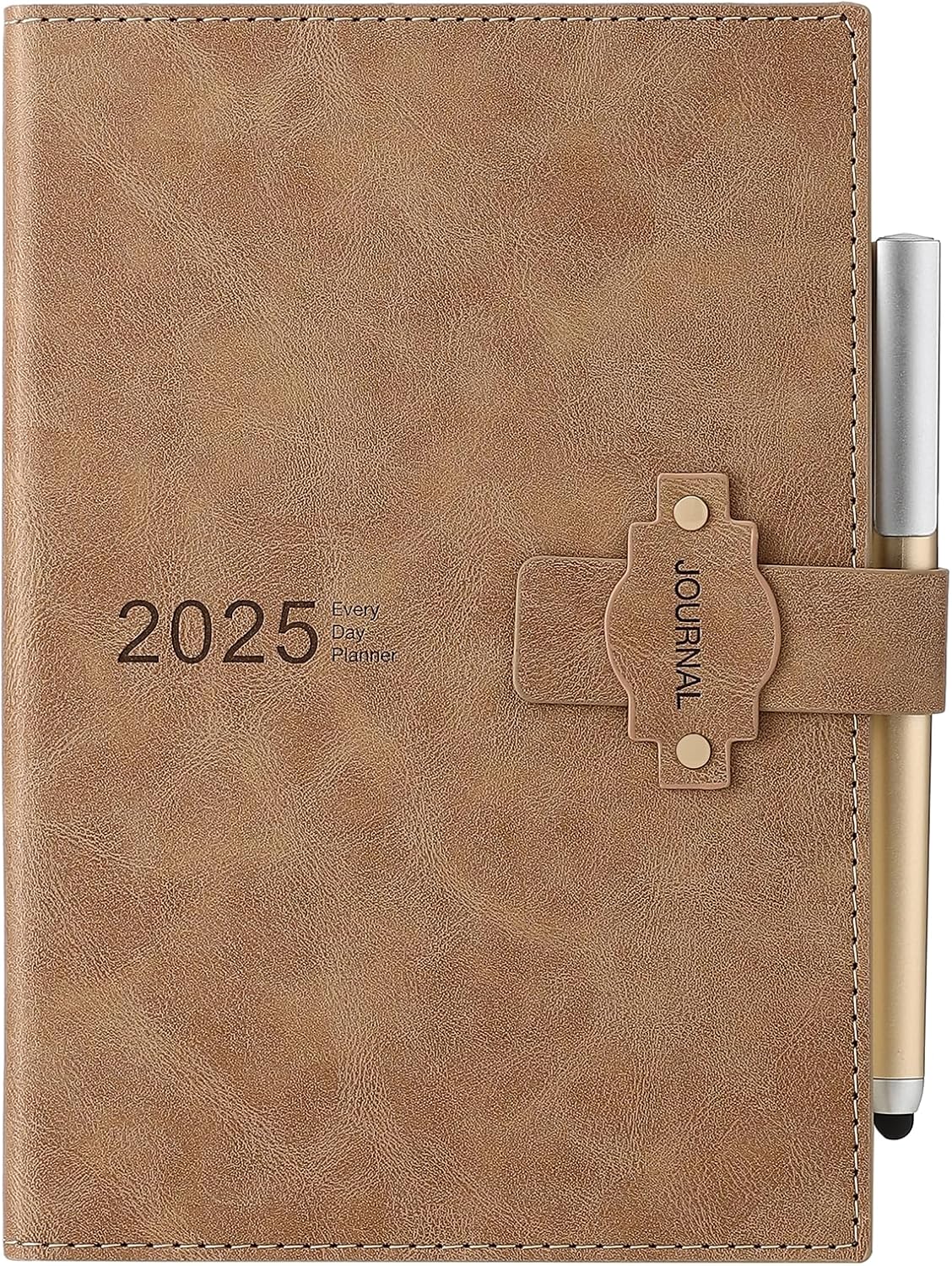 Mljtoyo Diary 2025 Day per Page A5, Organiser Full Year Daily &Monthly Planner D...