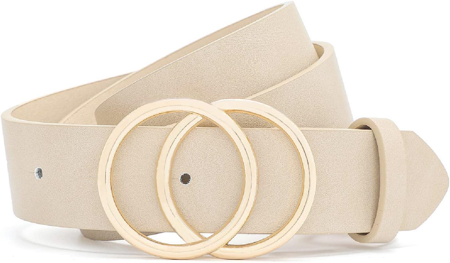 Earnda Women's Leather Belt, High-Quality Fashion Belt With Soft Faux Leather, S...