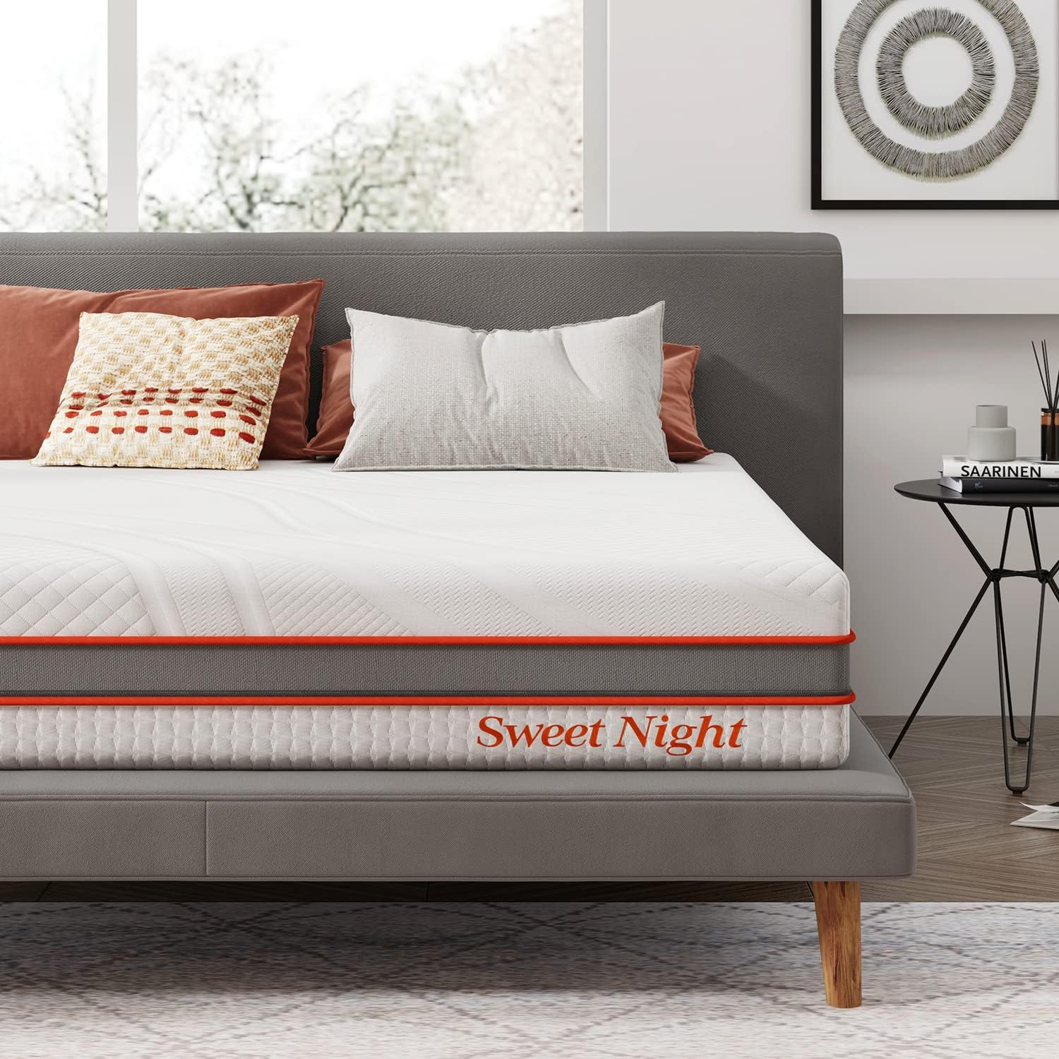 Sweetnight Queen Mattress, Special Gel Memory Foam Mattress for Cooling Sleep, I...