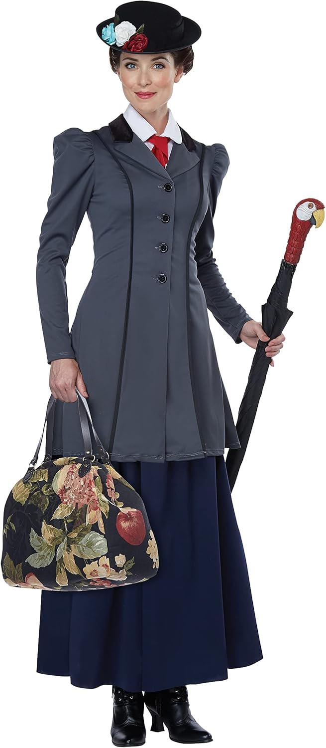 Women's Nanny Costume, Special Gray Medium Nanny Costume, Unique Costume for Wom...
