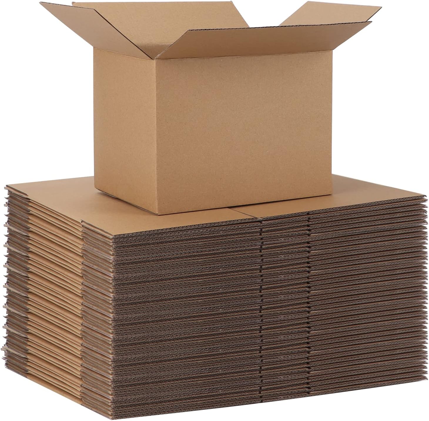 CRUGLA Shipping Boxes, Special 40 Packs 8x6x6 Corrugated Cardboard Boxes, Innova...