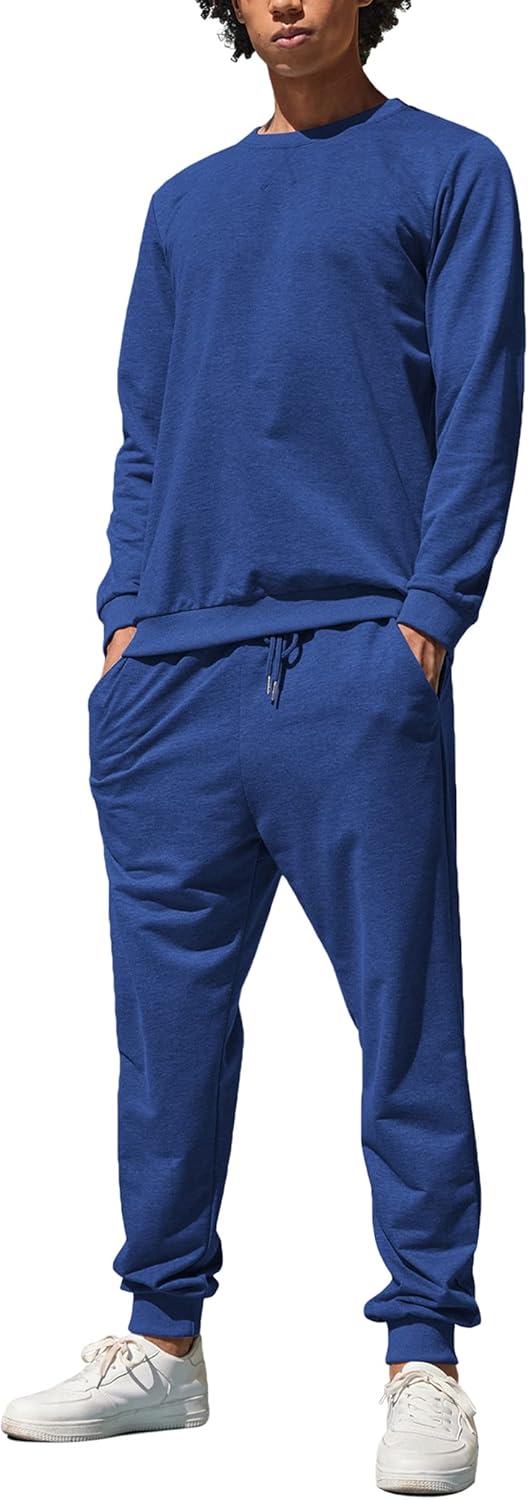 COOFANDY Men's Tracksuit, Special 2 Piece Long Sleeve Pullover Jogging Track Sui...