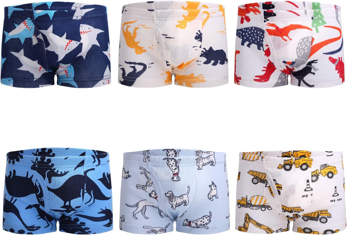 Little Boys Soft Cotton Briefs, Special Toddler Kids Underwear, High-Quality Bri...