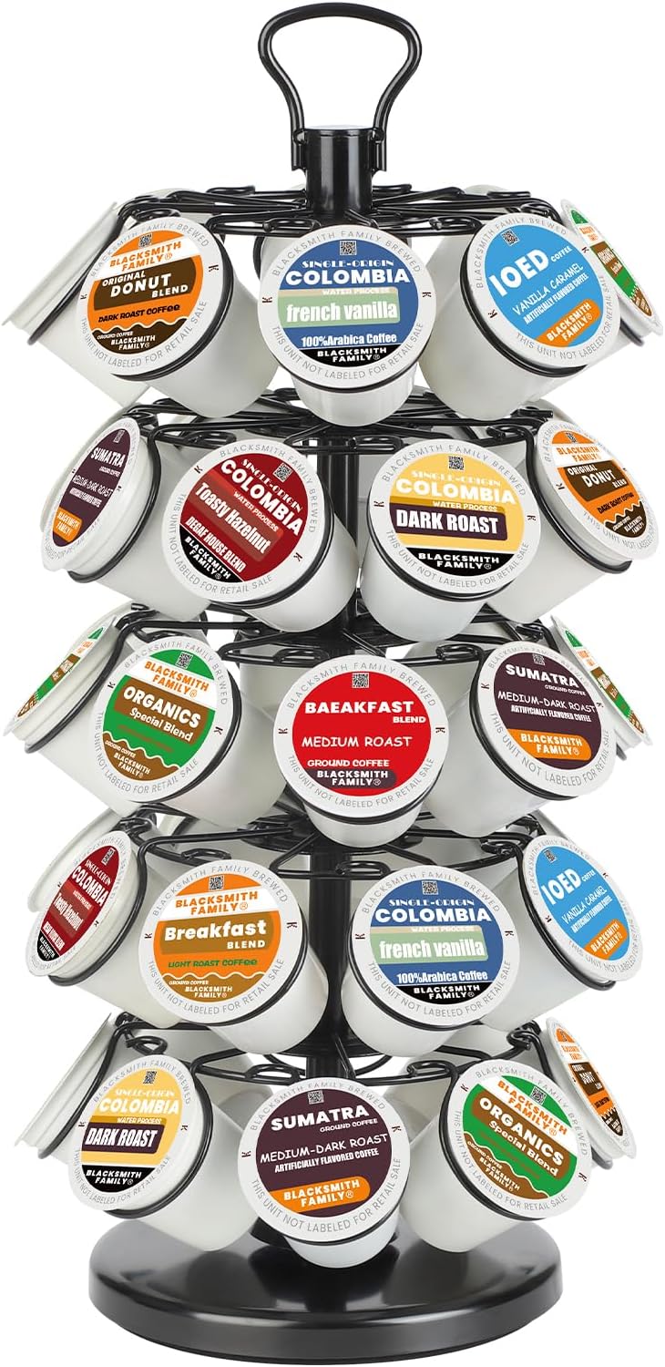 K Cup Holders,K Cup Holder, K Cups Holder,K Cup Carousel, Coffee Pods Holder Sto...