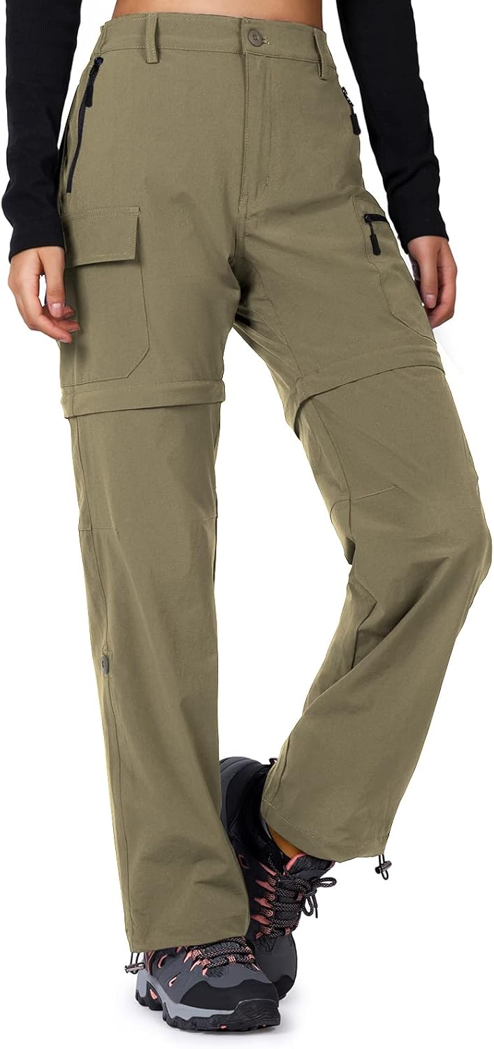 Cycorld Women's Hiking Pants, Special Convertible Quick-Dry Stretch Pants, Innov...