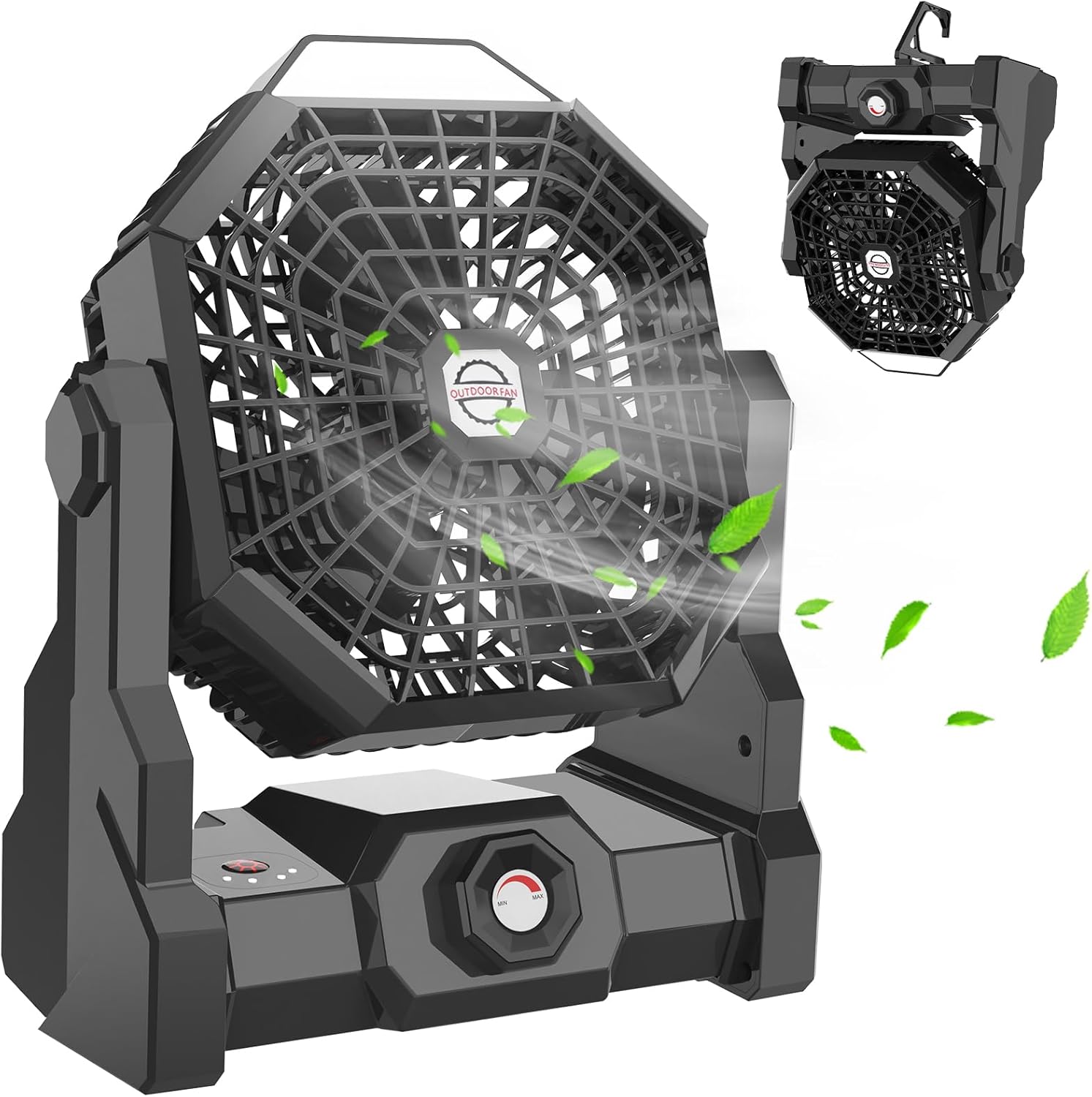 Camping Fan Rechargeable, Special Portable Battery Operated Camping Fan 10400mAh...