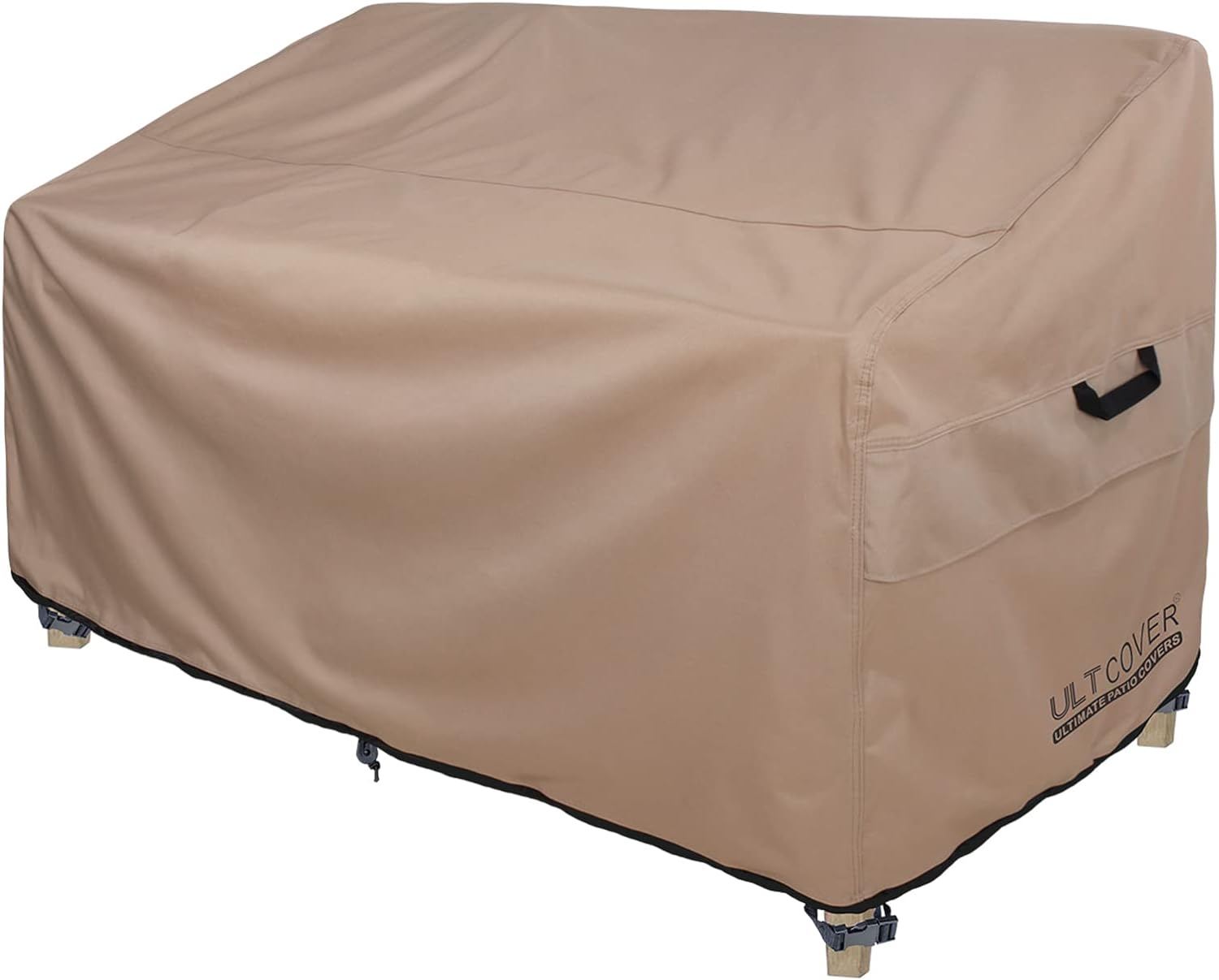 ULTCOVER Patio Furniture Sofa Cover 60W x 35D x 35H inch Waterproof Outdoor 2-Se...