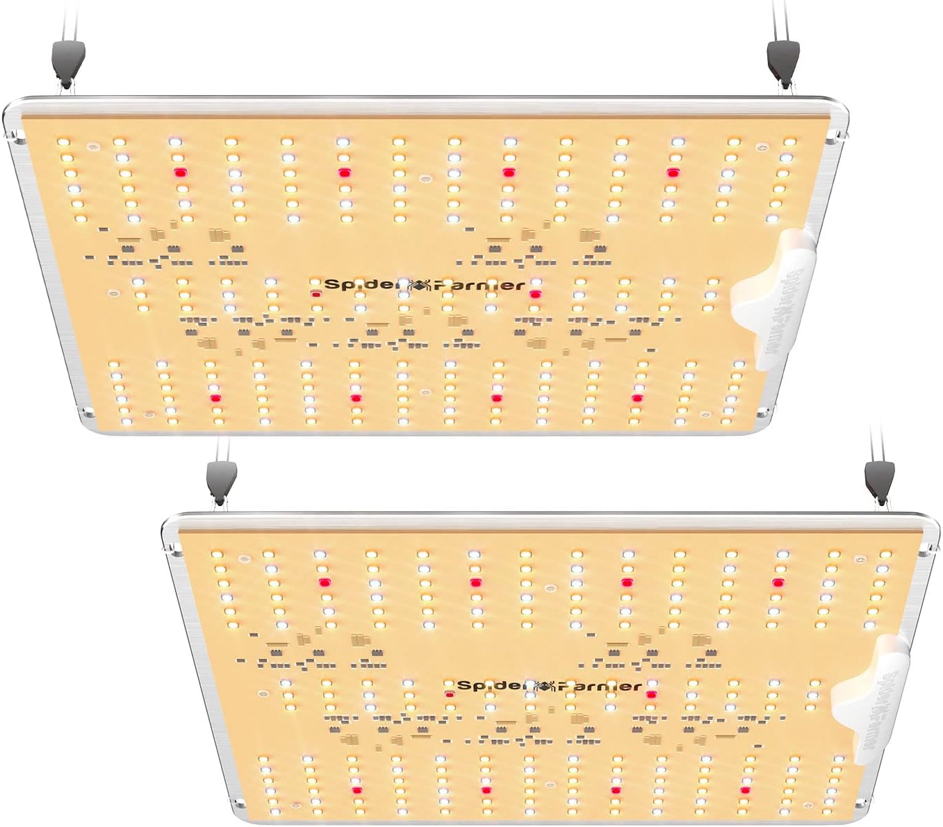 Spider Farmer 2024 New SF1000D 2Pack LED Grow Light with Samsung LM301B Diodes D...