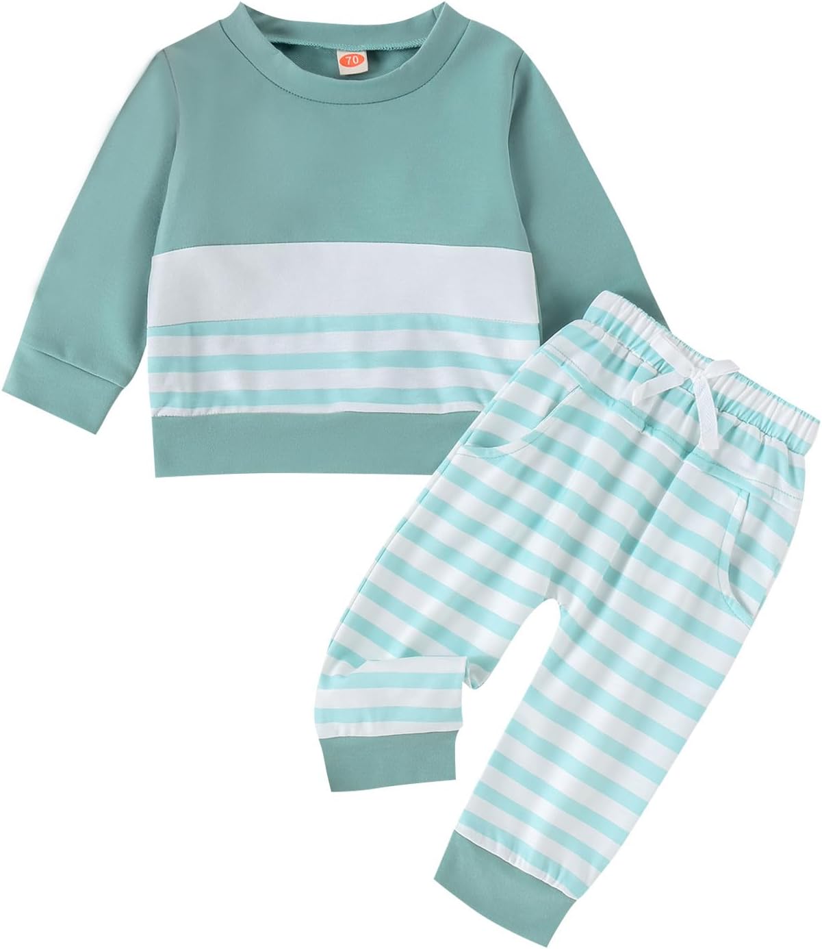 Baby Girl Clothes Infant Toddler Outfits Long Sleeve Sweatshirts Tops and Pants...