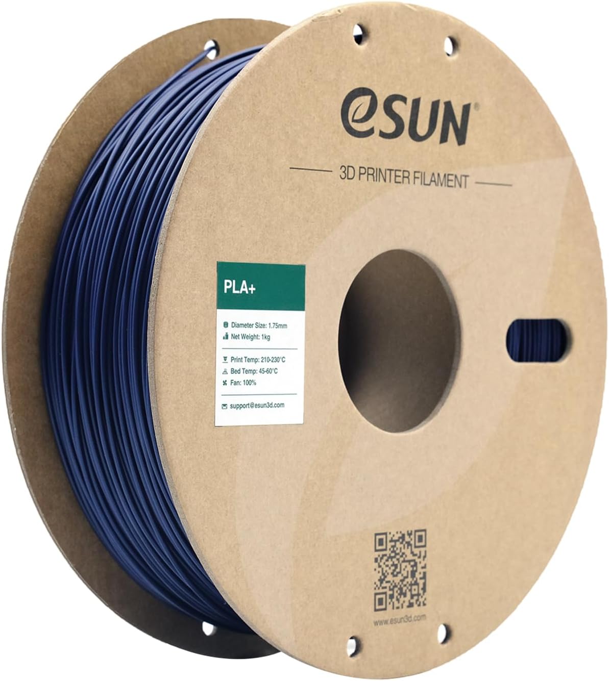 eSUN PLA+ Filament 1.75mm, Enhanced Toughness 3D Printer Filament PLA Plus, Dime...