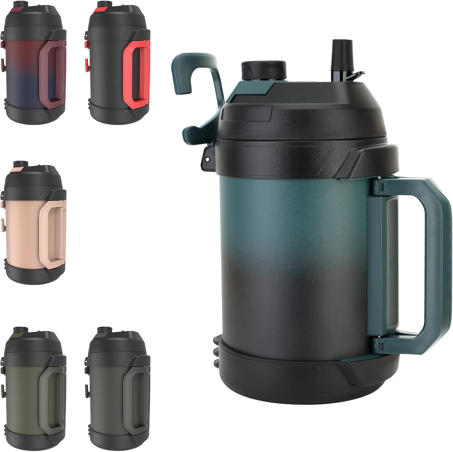 Hydraful Gallon Jug, 128oz Large Insulated Stainle...