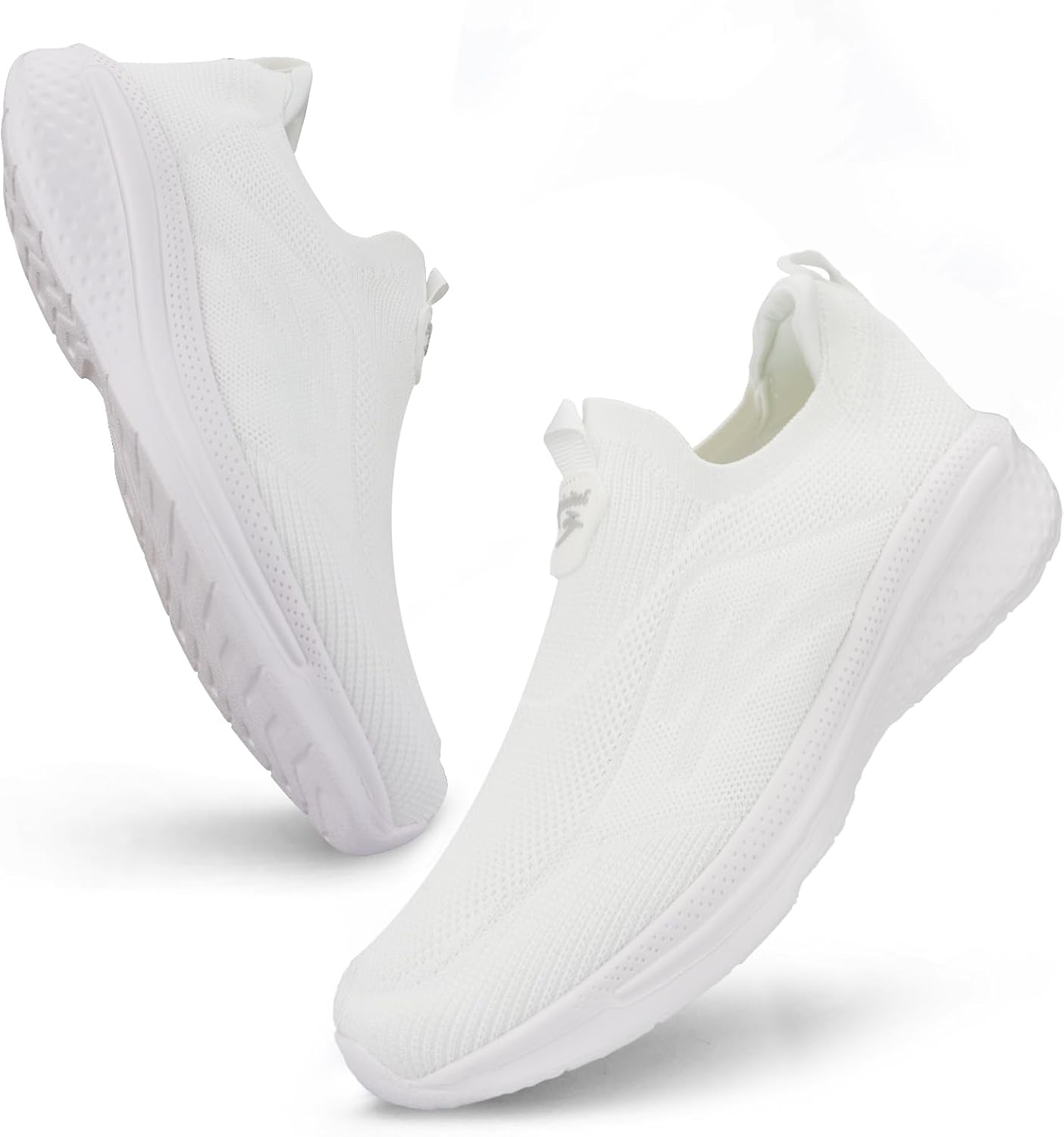 Giniros Mens Slip On Trainers Casual Trainers Shoes Breathable Running Shoes Wal...