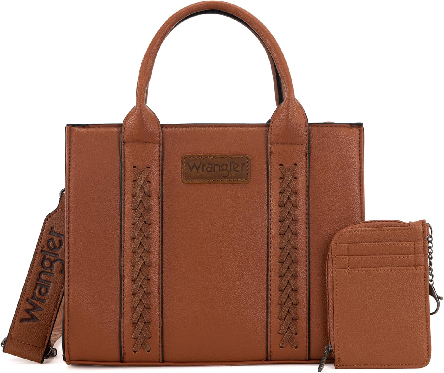 Wrangler Purse Medium Tote Bags for Women with Card Holder Wallet Designer Satch...
