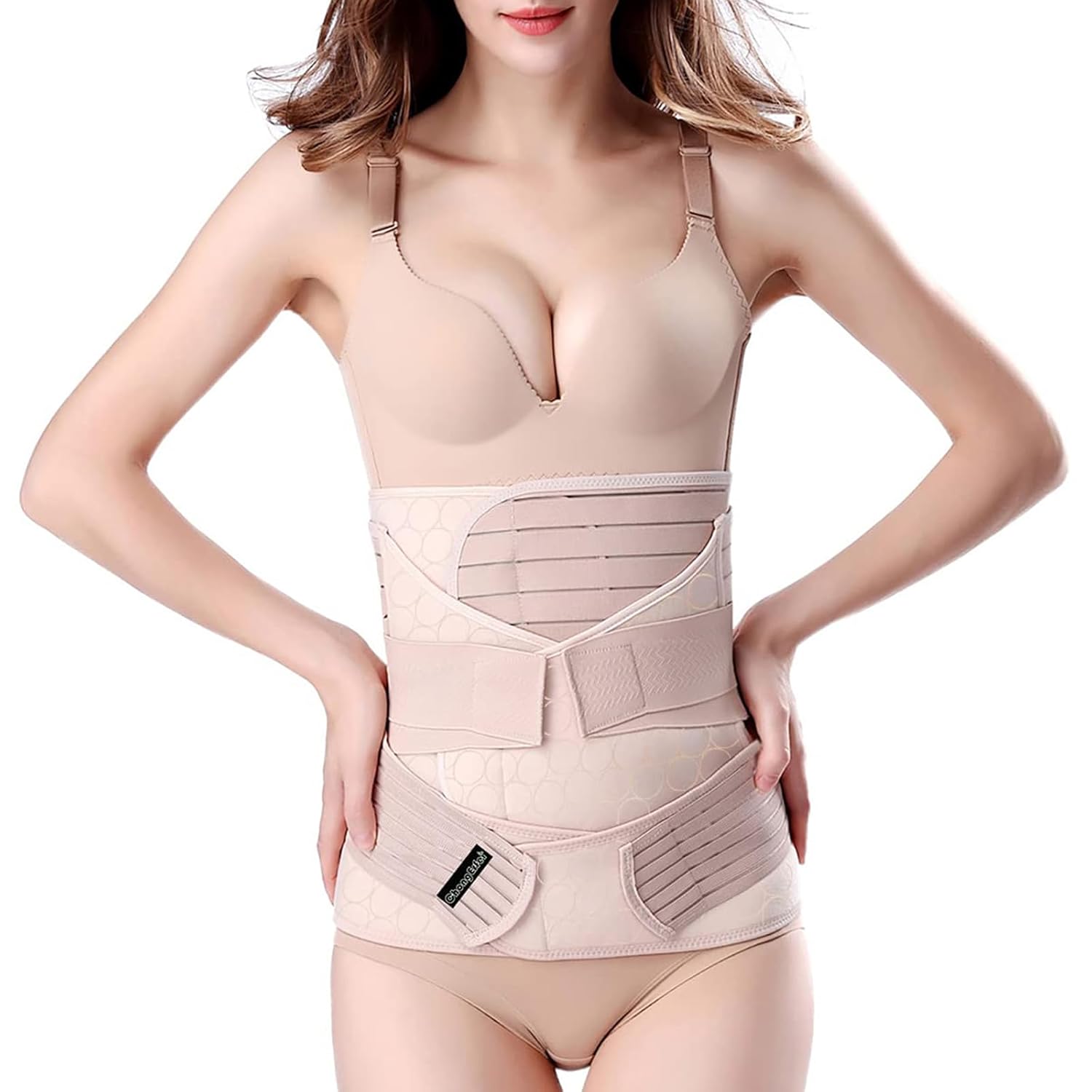ChongErfei 3 in 1 Postpartum Support - Recovery Belly/waist/pelvis Belt Shapewea...