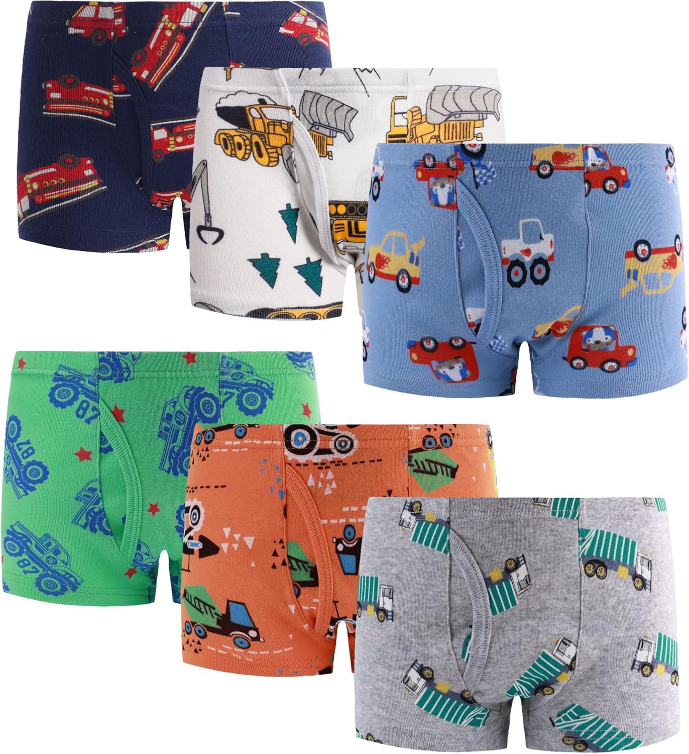 Finihen Boys Boxer Briefs Baby Soft Cotton Toddler Dinosaur Underwear Children T...