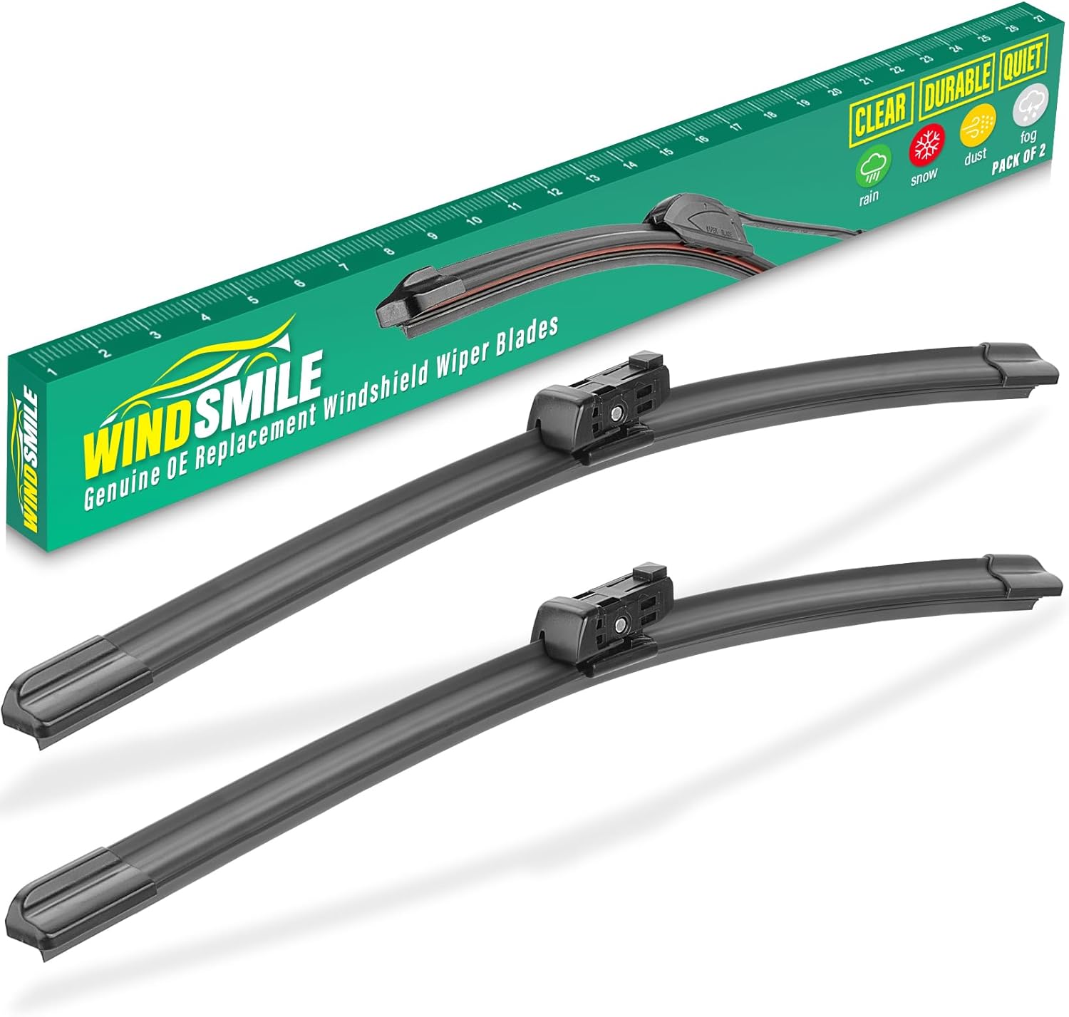 Windshield Wiper Blades, Premium 26" 19" Replacement for Tesla Model Y 2020-2023...
