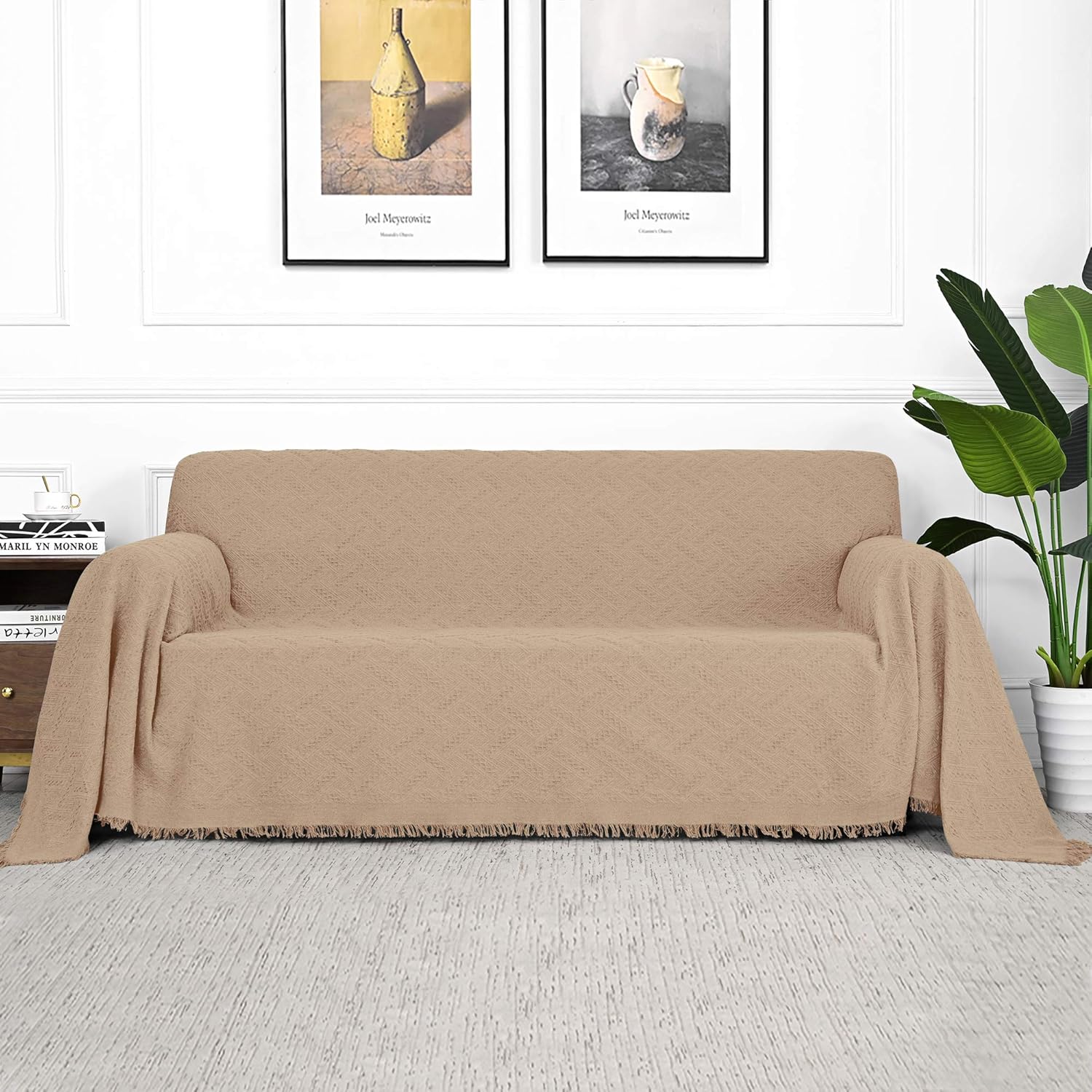 Unique MYSKY HOME Sofa Covers, Special Slipcovers for 3 Cushion Couch, High-Qual...