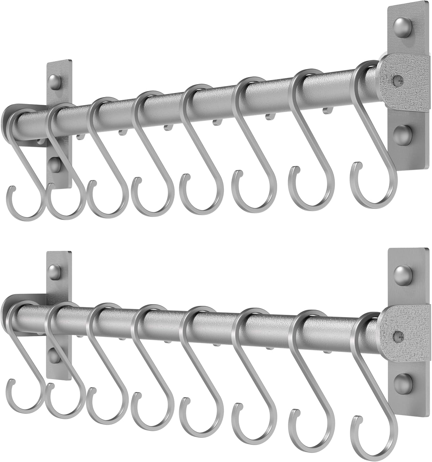 Dseap Kitchen Utensil Holder Hanger, Special Pot and Pan Rack Wall Mounted, Inno...