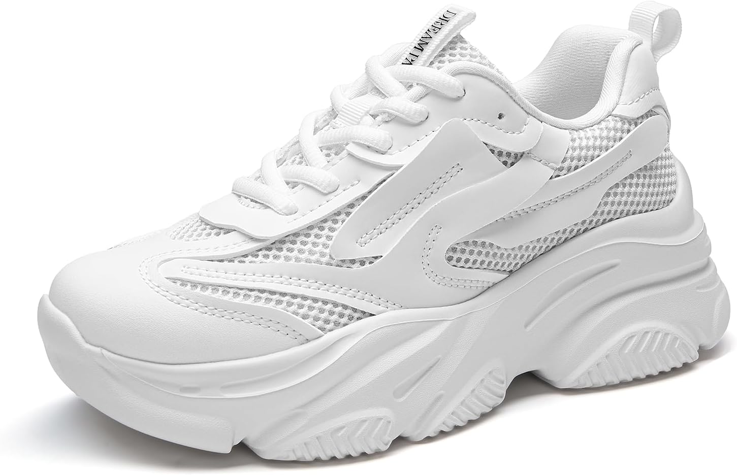 DREAM PAIRS Women's Platform Sneakers, Unique Chunky Fashion Sneakers Jaxon Walk...