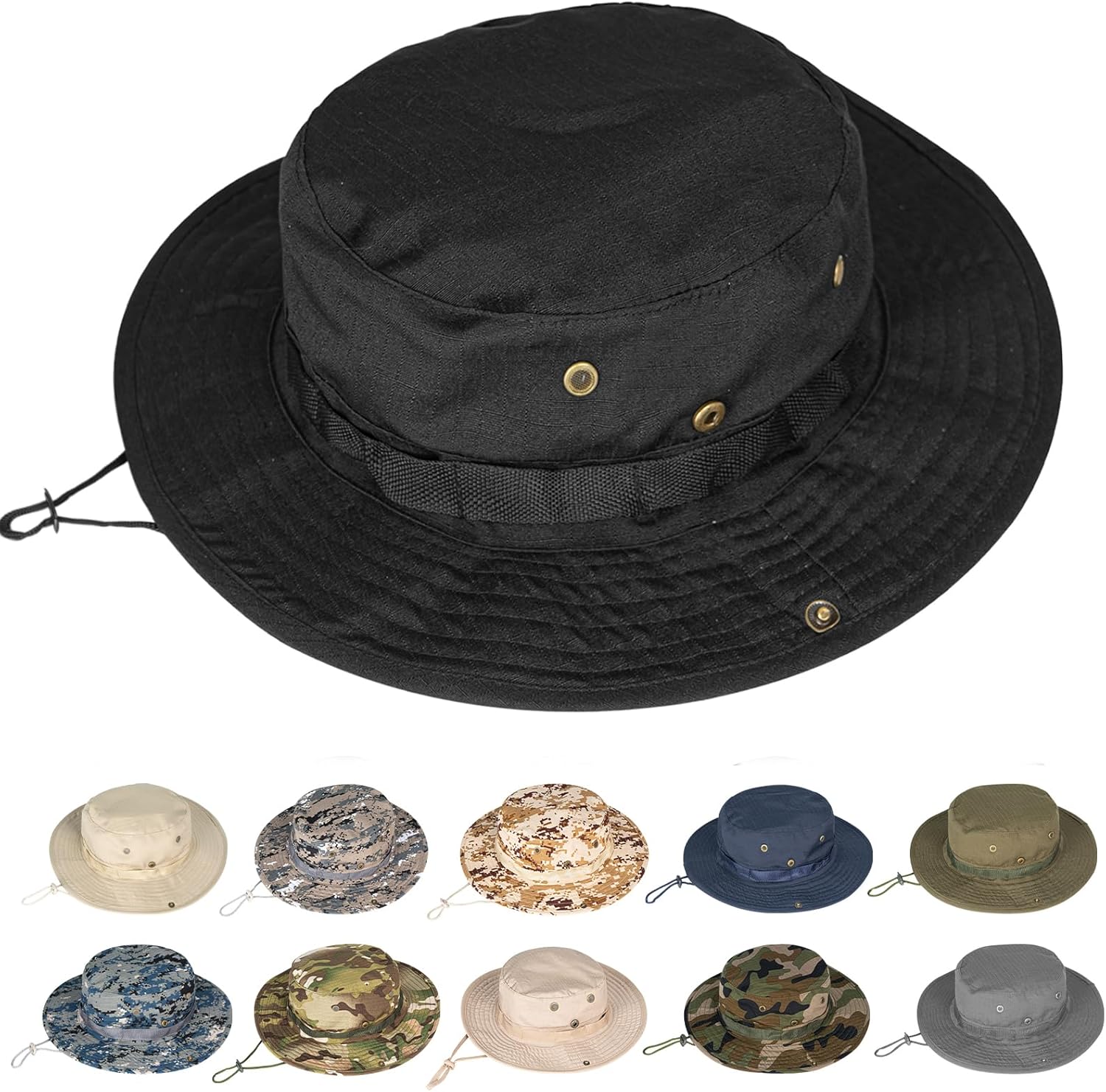 **Best Rosoz Sun Hats, Special Boonie Hat UPF 50, Innovative Bucket Hat with Wid...