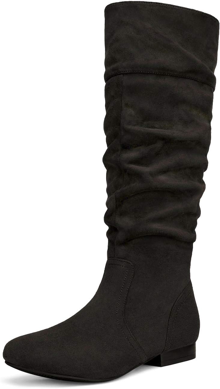 DREAM PAIRS Women's Knee High Boots, Special Pull On Fall Weather Boots, Fashion...