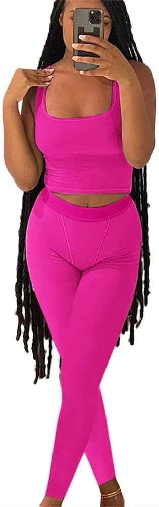 AYWA Casual Workout Sets, Special Two Piece Outfits for Women, Innovative Ribbed...