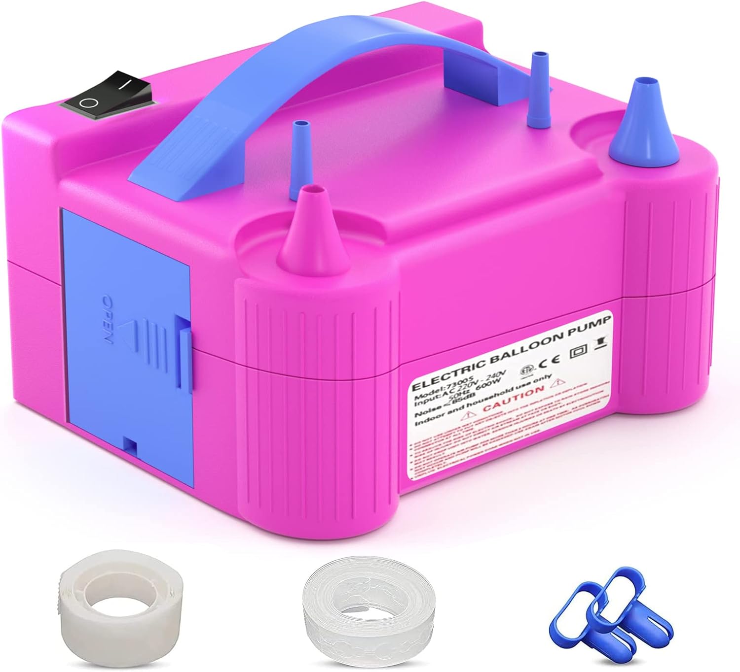 Nestling Electric Balloon Pump - Portable Balloon Pump Electric - Balloon Inflat...