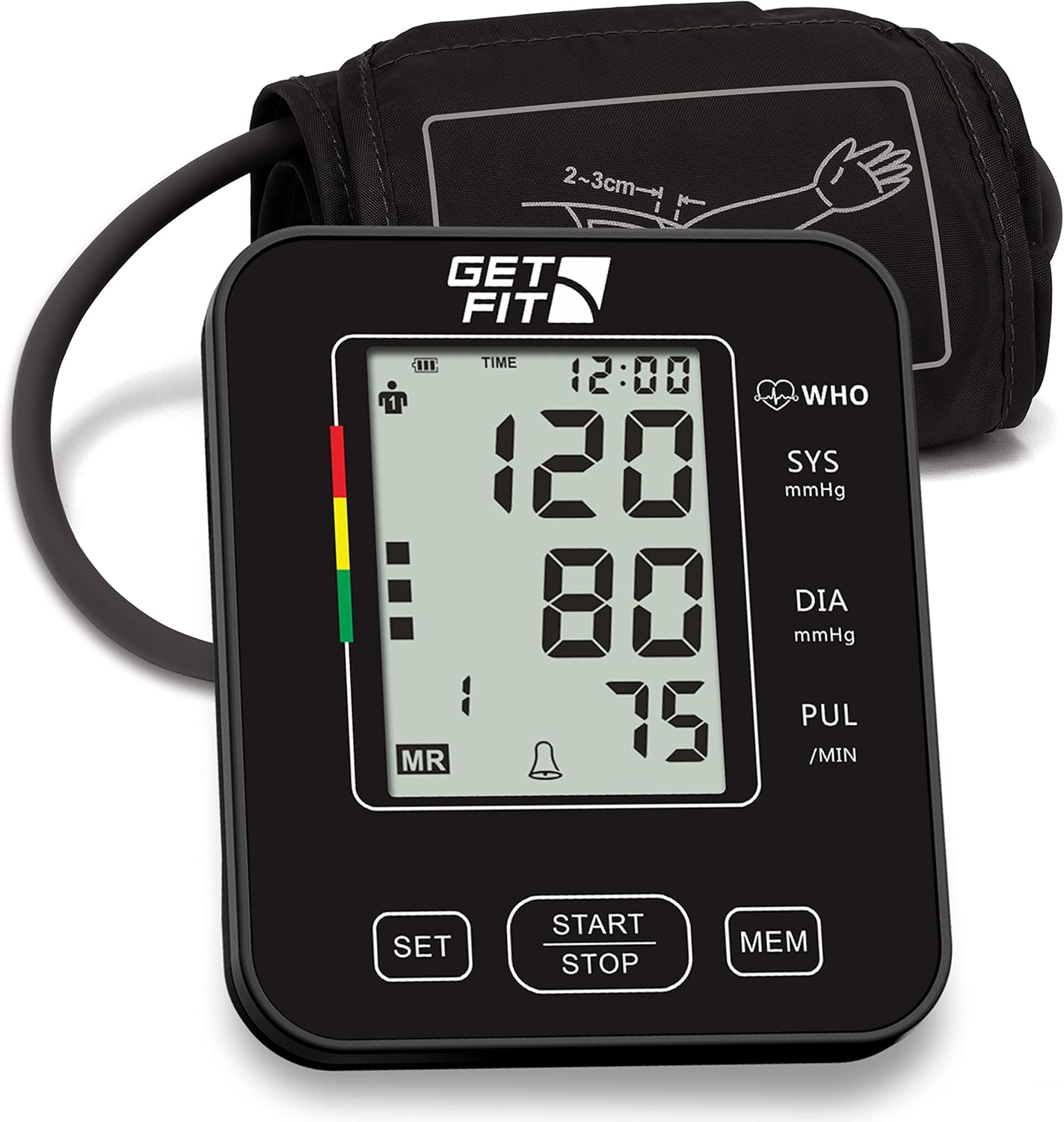 Get Fit Blood Pressure Monitor, Special CE Approved UK Medical Device for Home U...
