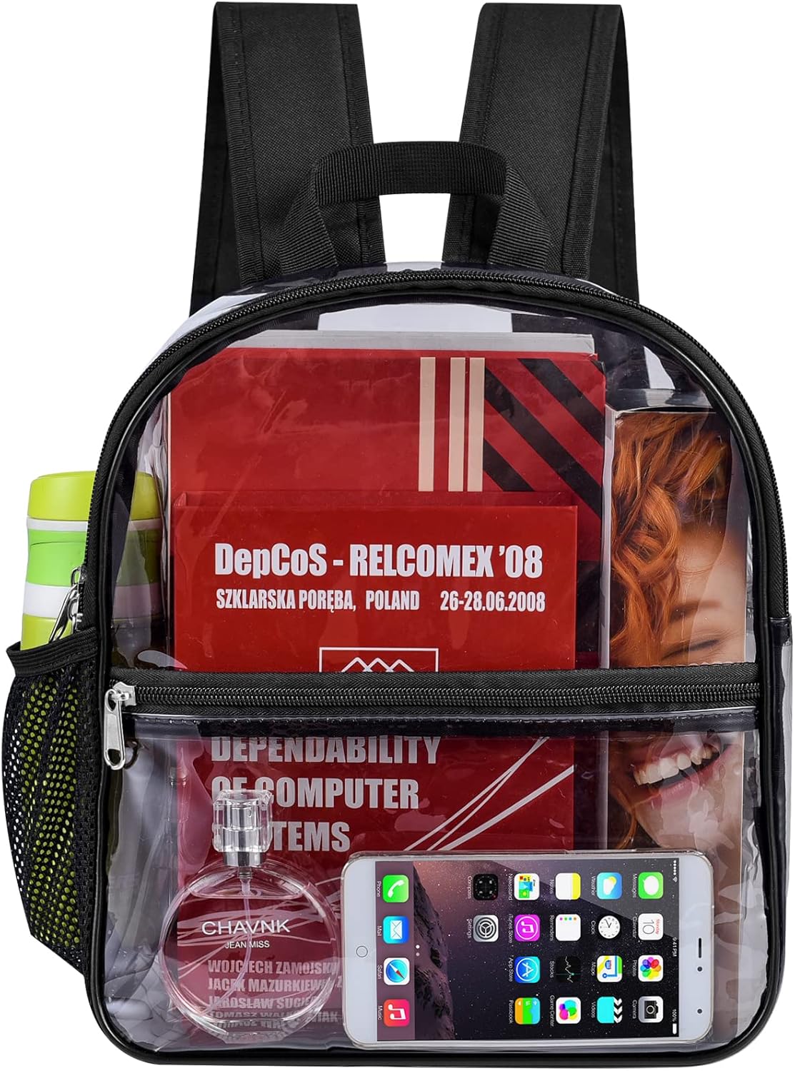USPECLARE Clear Backpack, Special Stadium Approved 12×6×12 Backpack, Innovative...