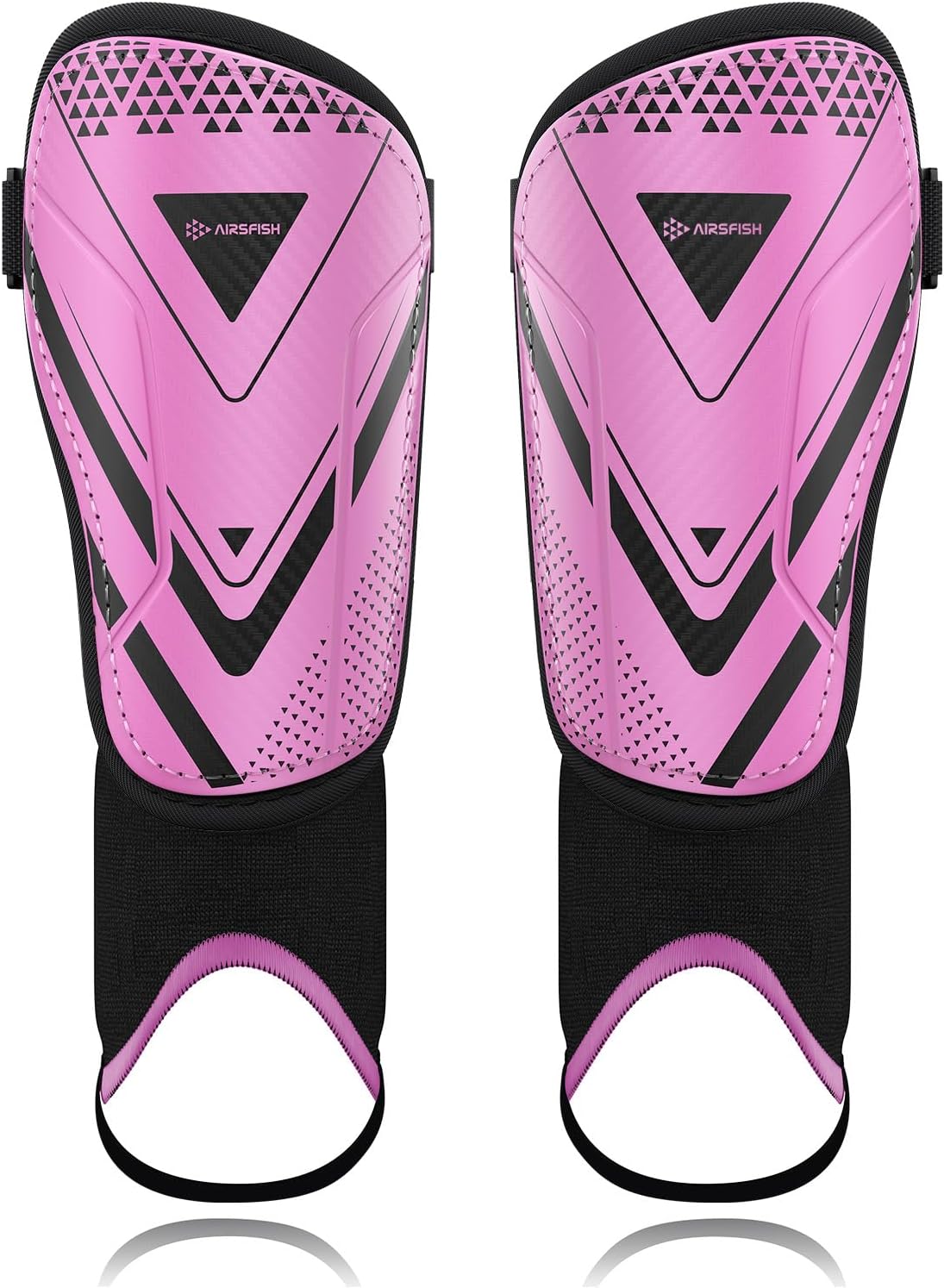 Shin Pads for Boys, Special Airsfish Kids Shin Pads with Ankle Protection, High-...